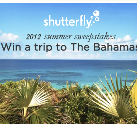 Shutterfly免费打印奖品竞赛之旅