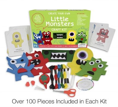 little-monsters-beginners-sewing-kit-gift-idea-for-girls-6-7-8