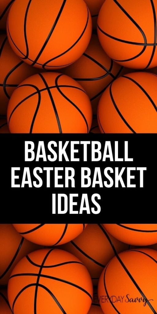 篮球复活节篮子的想法-很多篮球